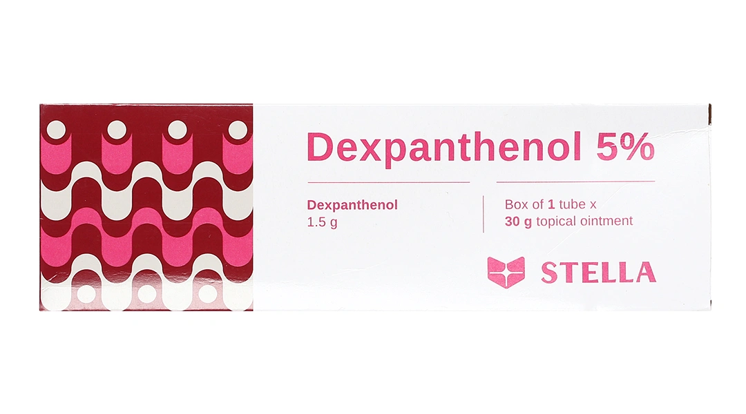 Thuốc mỡ Dexpanthenol 5% phòng và trị da khô rát, nứt nẻ tuýp 30g - 1