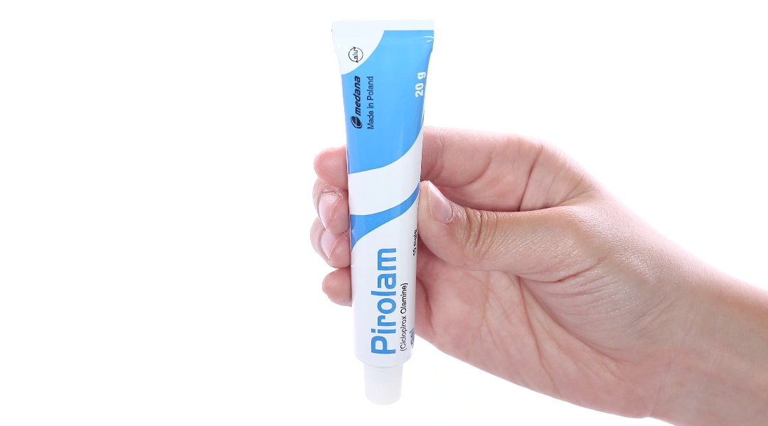Gel bôi Pirolam 10mg/g trị nhiễm khuẩn, nấm da tuýp 20g - 7