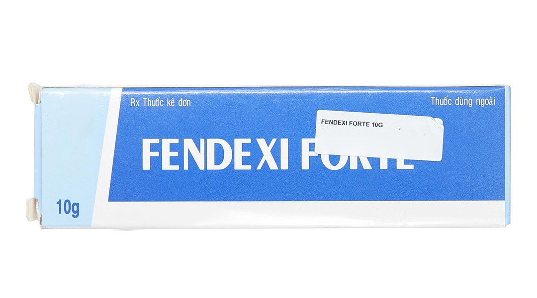 Kem bôi Fendexi Forte trị bệnh viêm da do nhiễm khuẩn tuýp 10g - 1