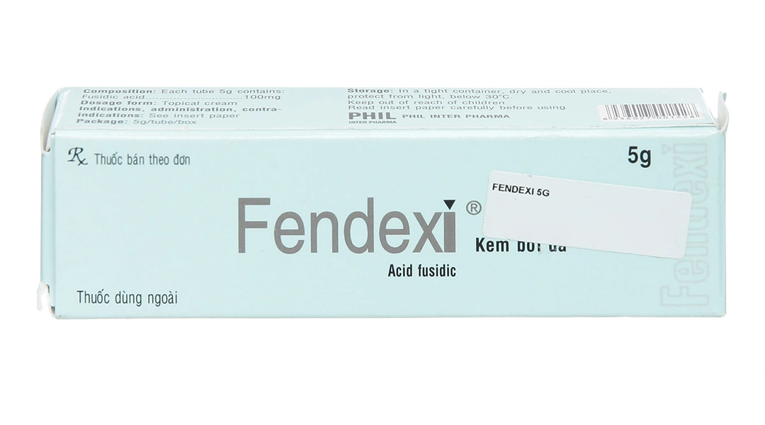 Kem bôi Fendexi trị viêm da tuýp 5g - 1