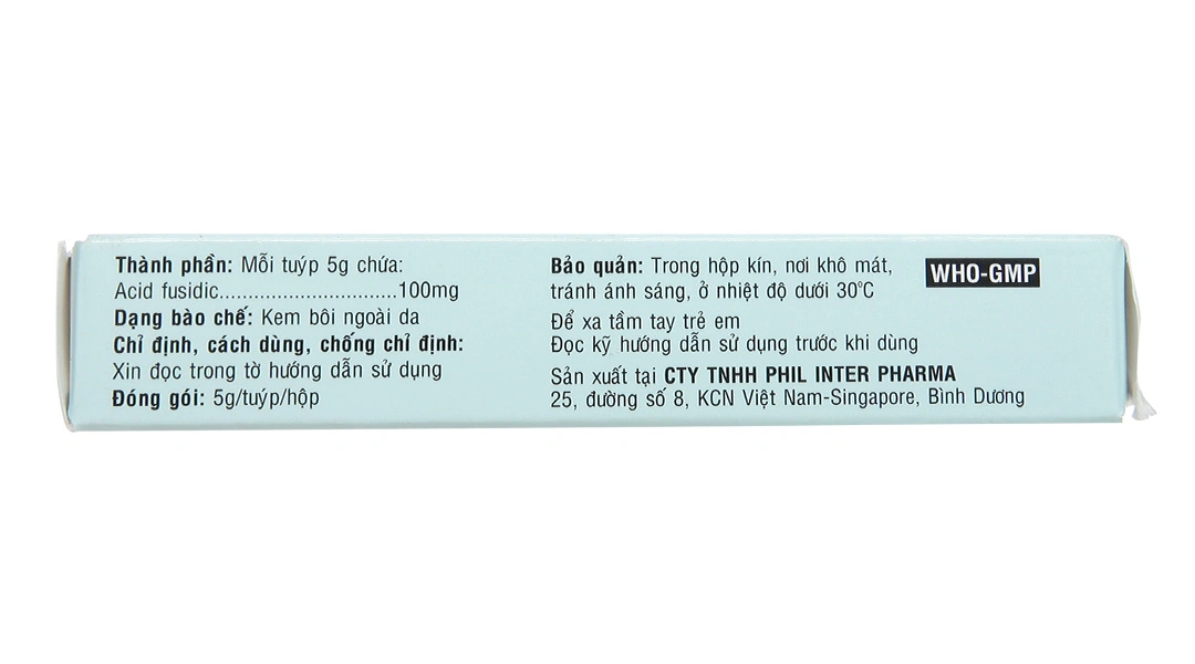 Kem bôi Fendexi trị viêm da tuýp 5g - 3
