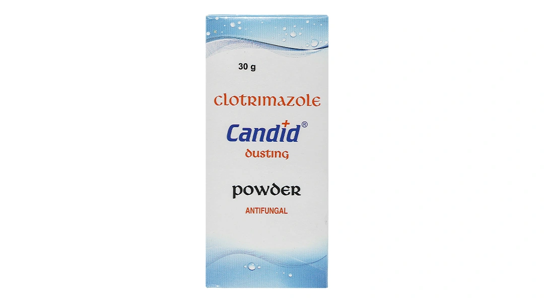 Thuốc bột dùng ngoài Candid trị nấm da lọ 30g - 2