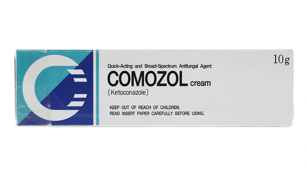 Kem bôi Comozol Cream trị nấm da tuýp 10g - 1