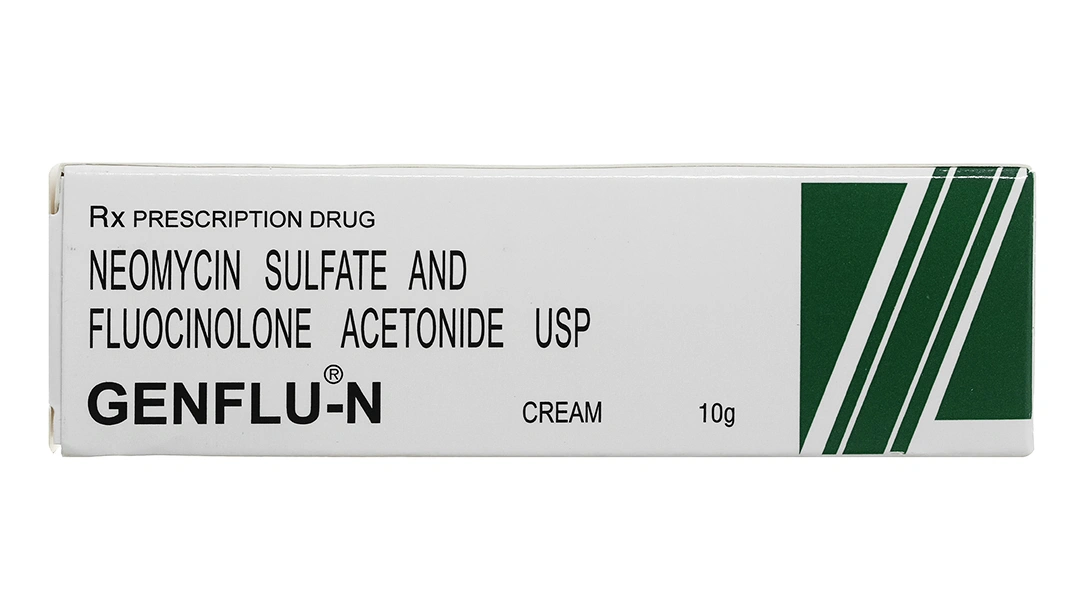 Kem bôi Genflu - N trị chàm dị ứng, vẩy nến, viêm da, lupus ban đỏ tuýp 10g - 2