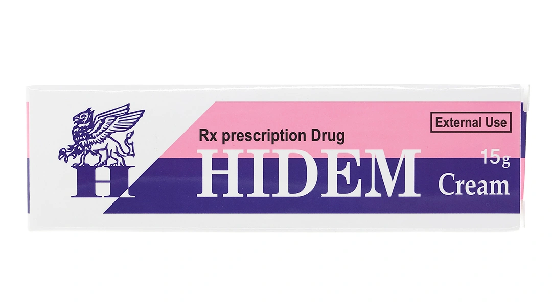 Kem bôi Hidem Cream trị viêm da dị ứng, nấm da tuýp 15g - 1