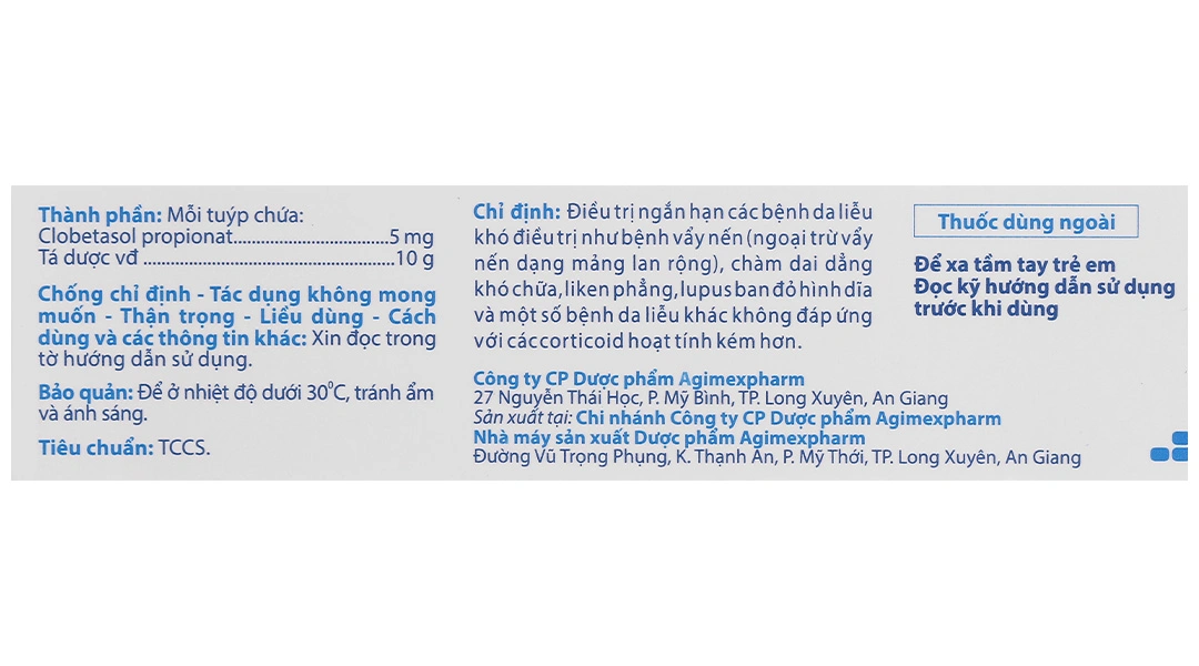 Kem bôi da β-sol điều trị ngắn hạn các bệnh da liễu khó điều trị tuýp 10g - 4