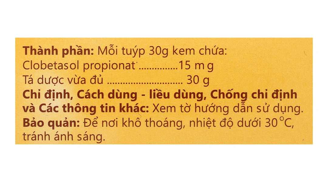 Neutasol Cream 0.05% trị chàm, vảy nến, viêm da tuýp 30g - 4