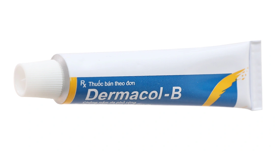 Kem bôi Dermacol-B trị nấm da tuýp 8g - 5