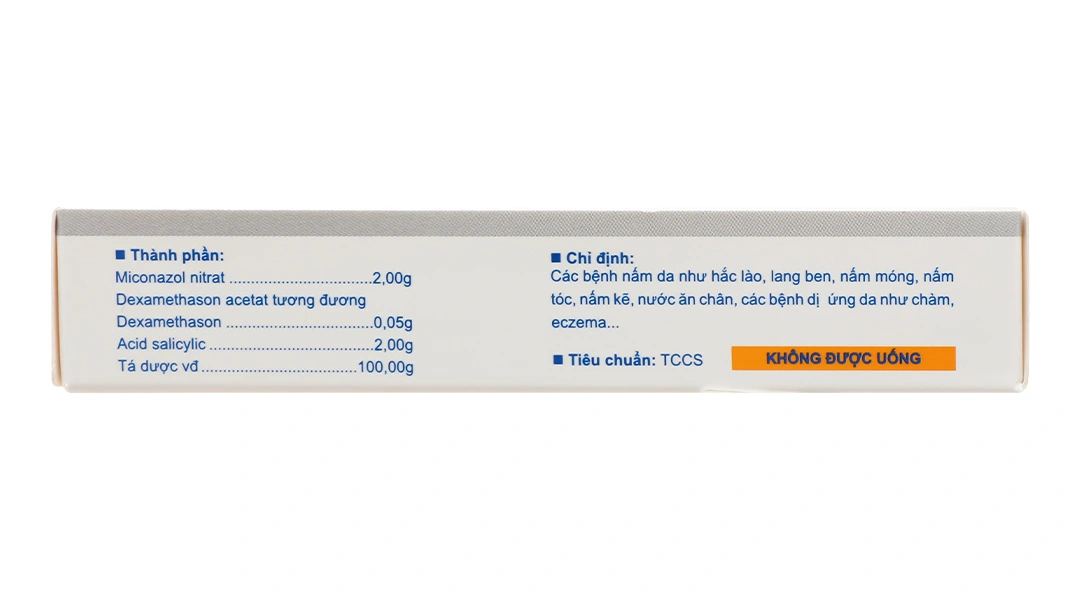 Kem bôi Dermacol-B trị nấm da tuýp 8g - 3