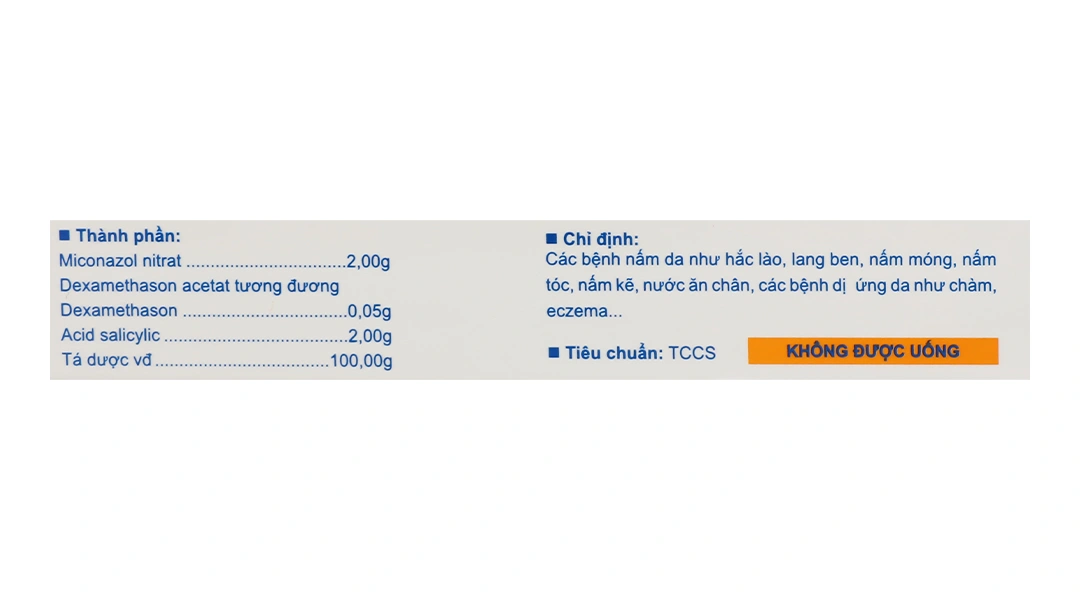 Kem bôi Dermacol-B trị nấm da tuýp 8g - 2