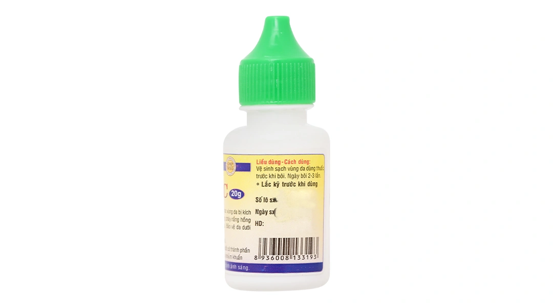 Hỗn dịch dùng ngoài Hồ Nước HDPharma trị chàm, nhiễm khuẩn da chai 20g - 2