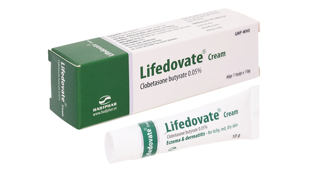 Lifedovate Cream 0.05% trị viêm da tuýp 10g - 