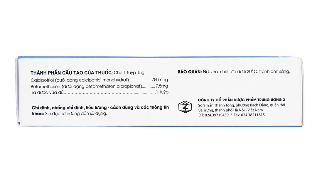 Potriolac Gel trị bệnh vảy nến tuýp 15g - 2