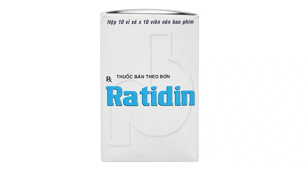 Ratidin 150mg trị viêm loét, trào ngược dạ dày, tá tràng (10 vỉ x 10 viên) - 2