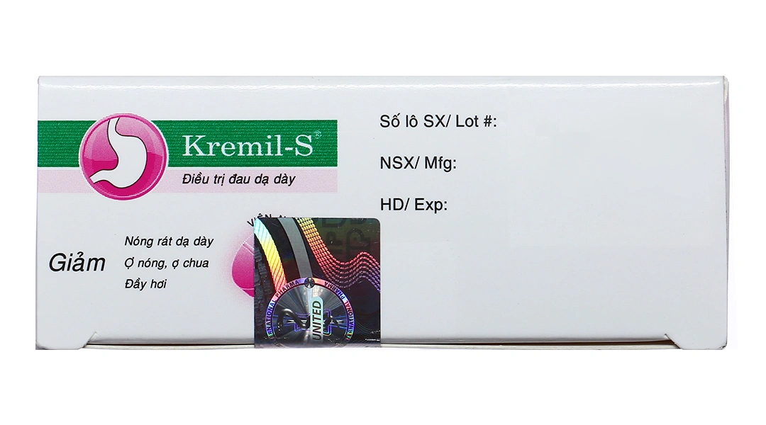 Viên nhai Kremil-S làm dịu các triệu chứng đầy hơi, đau dạ dày (10 vỉ x 10 viên) - 2