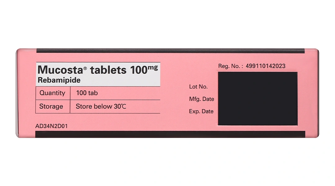 Mucosta Tablets 100mg trị viêm loét dạ dày (10 vỉ x 10 viên) - 3