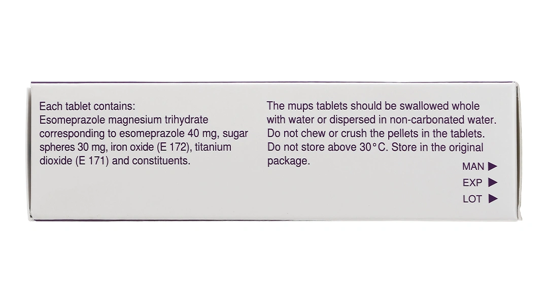 Nexium Mups 40mg trị trào ngược dạ dày, thực quản (2 vỉ x 7 viên) - 3