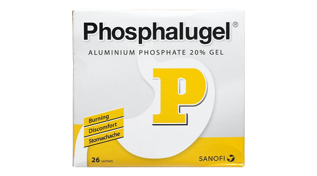 Hỗn dịch uống Phosphalugel 20% giảm độ axit của dạ dày (26 gói x 20g) - 9