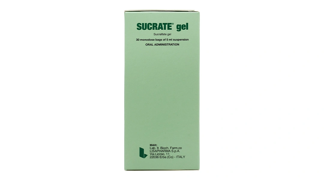 Hỗn dịch uống Sucrate Gel 1g điều trị viêm loét dạ dày, tá tràng (30 gói x 5ml) - 3
