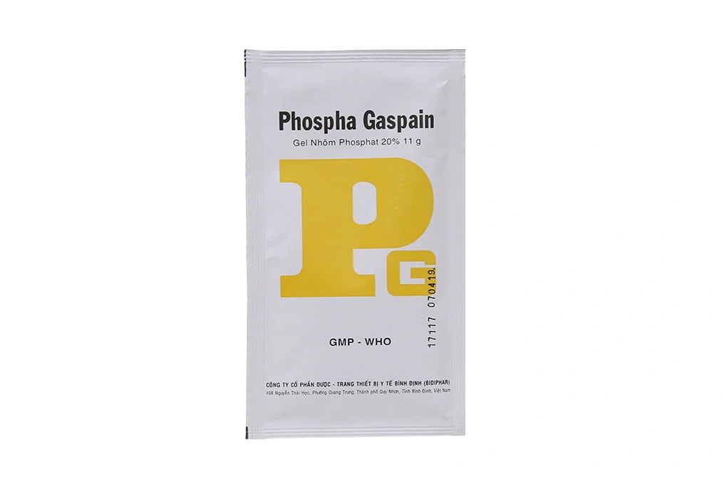 Hỗn dịch uống Phospha Gaspain 20% trị trào ngược dạ dày, thực quản (20 gói x 11g) - 4
