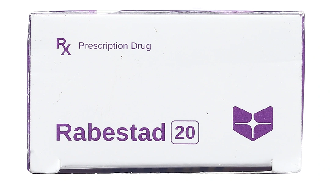 Rabestad 20 trị trào ngược dạ dày, thực quản (3 vỉ x 10 viên) - 4