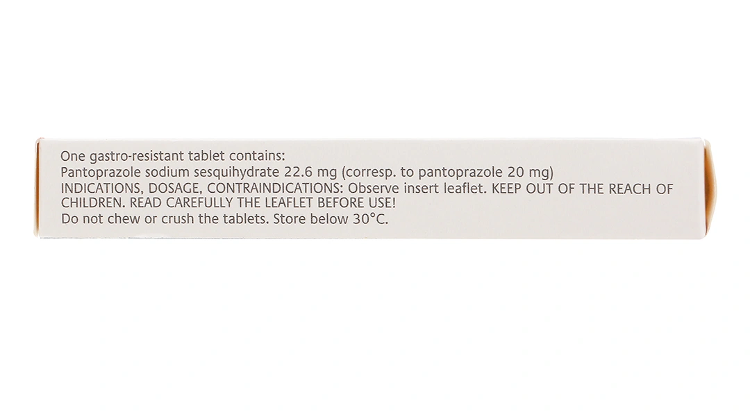 Pantoloc 20mg phòng và trị trào ngược dạ dày, thực quản (1 vỉ x 14 viên) - 3