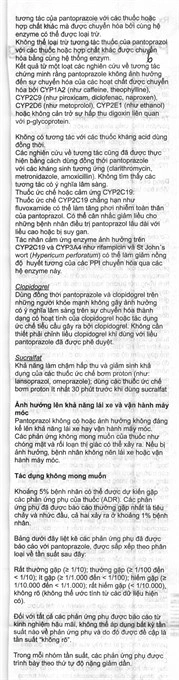 Pantoloc 20mg phòng và trị trào ngược dạ dày, thực quản (1 vỉ x 14 viên) - 10