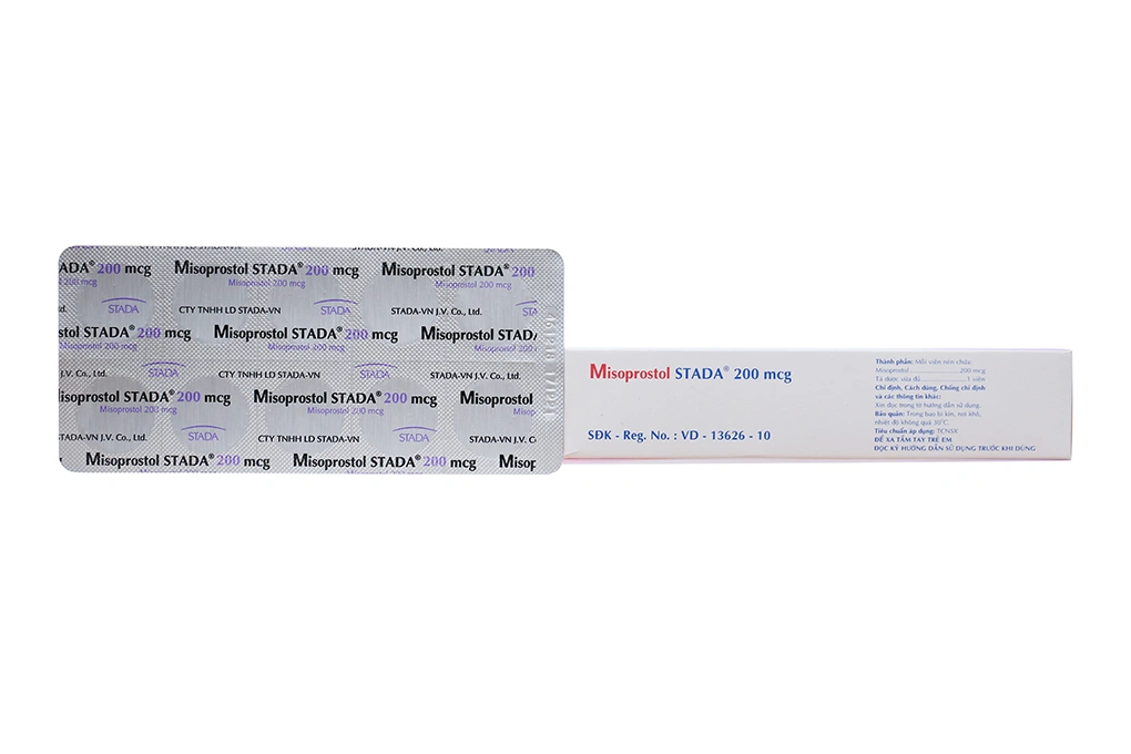 Misoprostol Stada 200mcg trị viêm loét dạ dày (3 vỉ x 10 viên) - 2