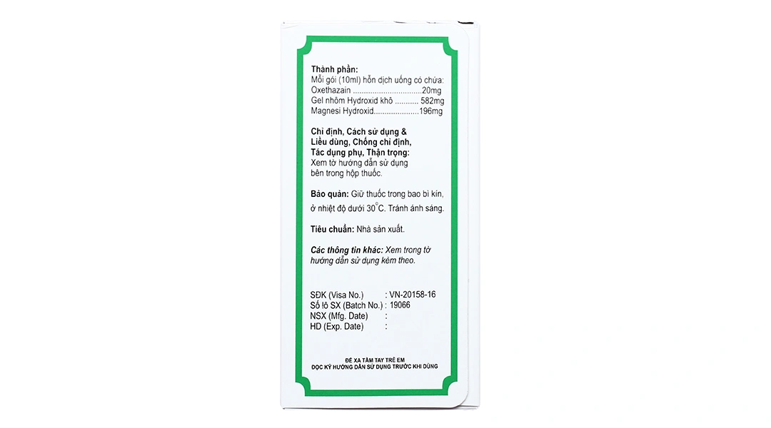 Hỗn dịch uống Onsmix Suspension trị trào ngược dạ dày, thực quản (20 gói x 10ml) - 2
