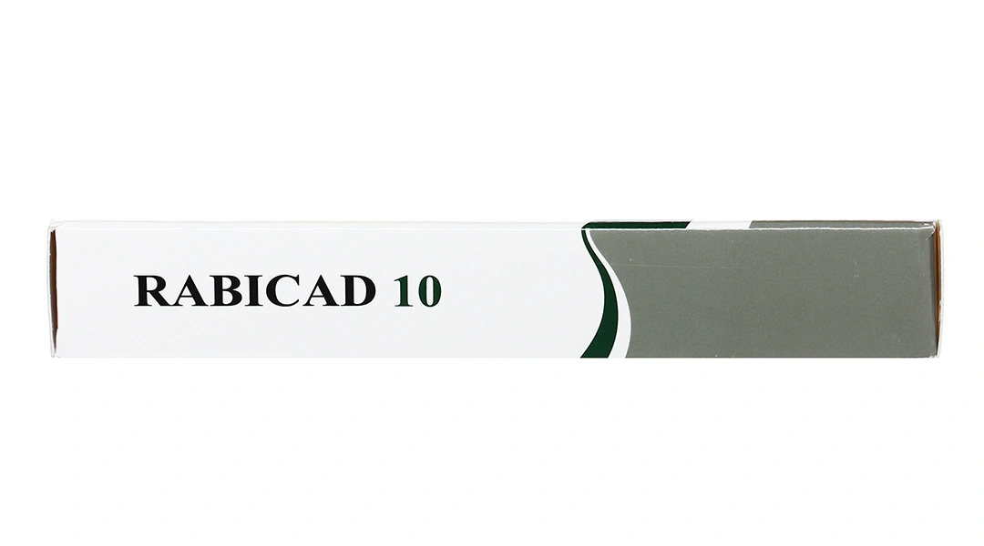 Rabicad 10 trị loét dạ dày, tá tràng (1 vỉ x 10 viên) - 2
