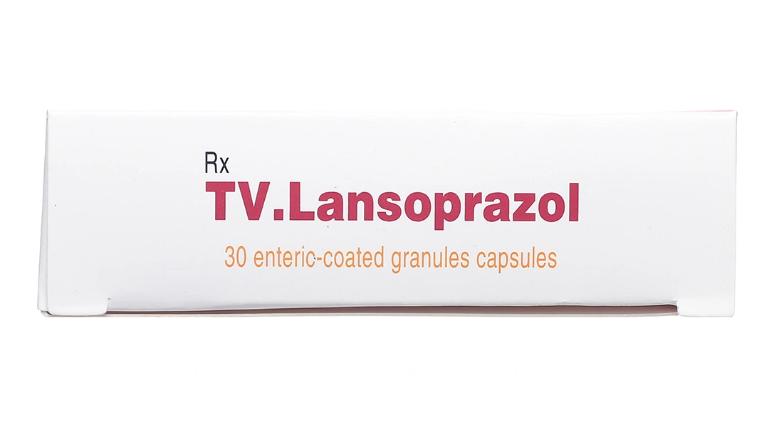 TV.Lansoprazol 30mg trị loét dạ dày, tá tràng, viêm thực quản (3 vỉ x 10 viên) - 4