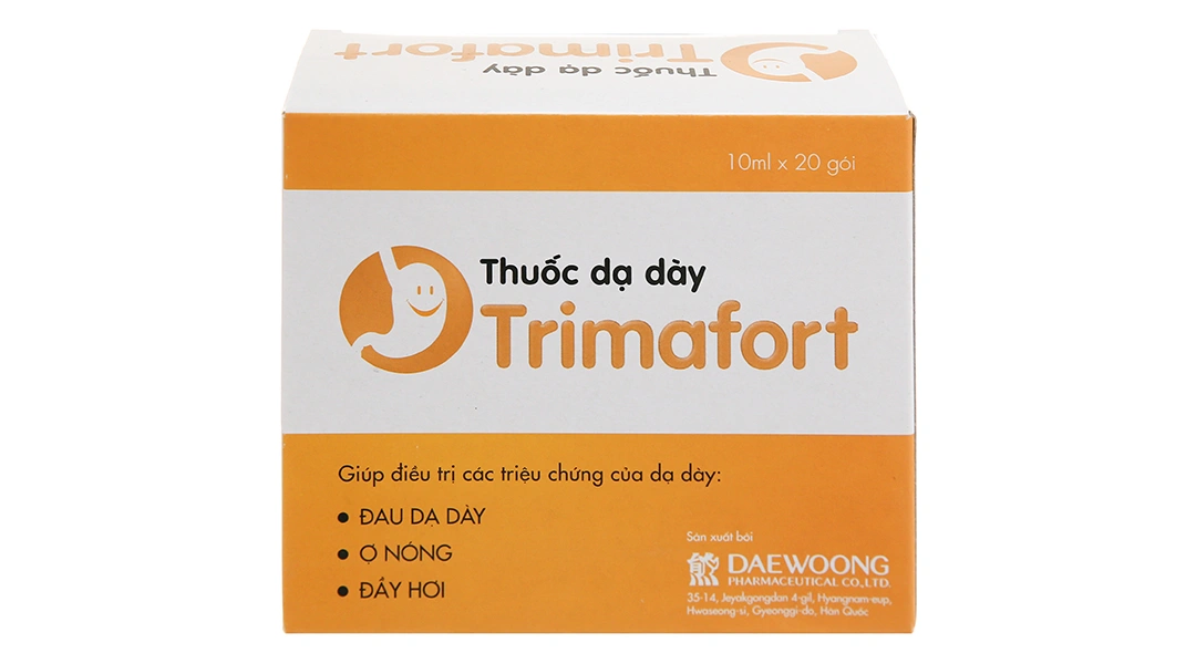 Hỗn dịch uống Trimafort giảm khó chịu dạ dày, đầy hơi (20 gói x 10ml) - 1
