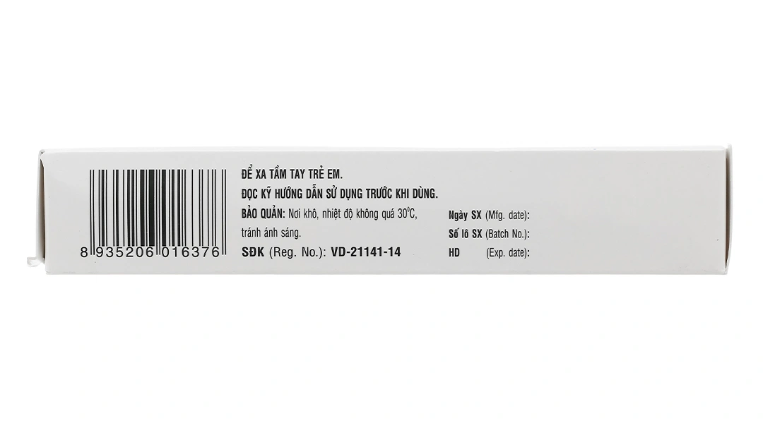 Omeprazol DHG 20mg trị trào ngược dạ dày, thực quản (3 vỉ x 10 viên) - 3