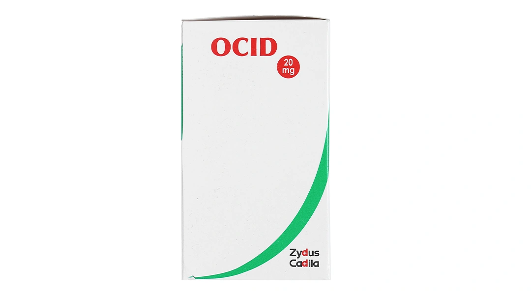Ocid 20mg trị loét tá tràng, loét dạ dày, viêm thực quản trào ngược (10 vỉ x 10 viên) - 2