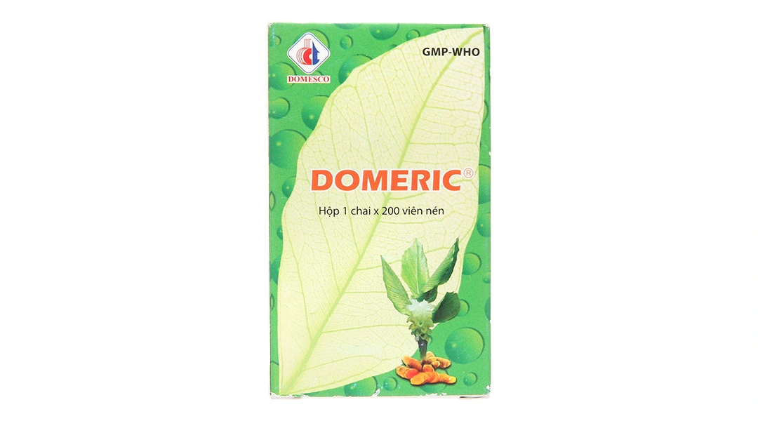 Domeric trị viêm loét dạ dày, tá tràng lọ 200 viên - 2