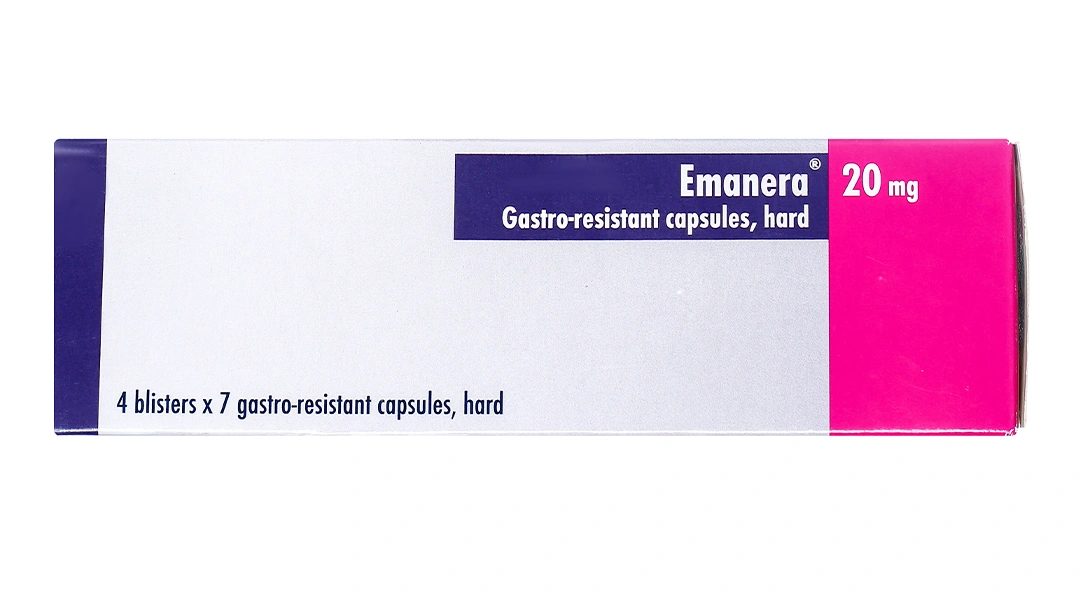 Emanera 20mg trị viêm loét thực quản do trào ngược (4 vỉ x 7 viên) - 4
