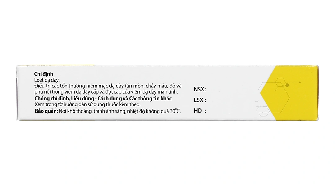 Damipid 100mg trị viêm loét dạ dày (3 vỉ x 10 viên) - 3
