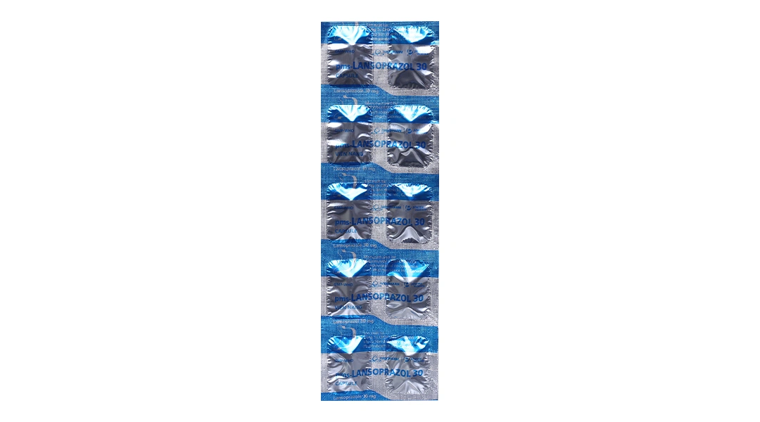 Pms-Lansoprazol 30 trị trào ngược dạ dày, thực quản (1 vỉ x 10 viên) - 7