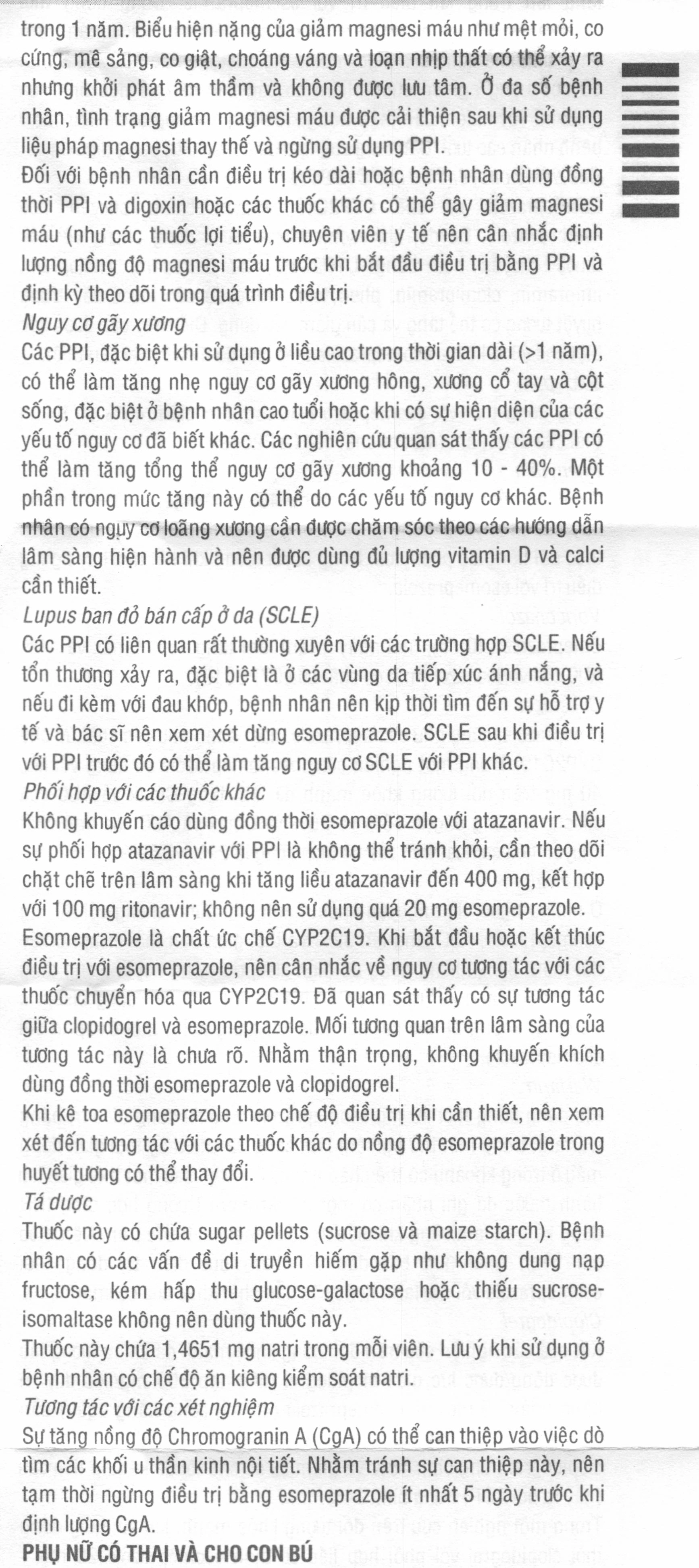 Esomeprazole Stada 40mg phòng và trị viêm loét dạ dày tá tràng (2 vỉ x 10 viên) - 7