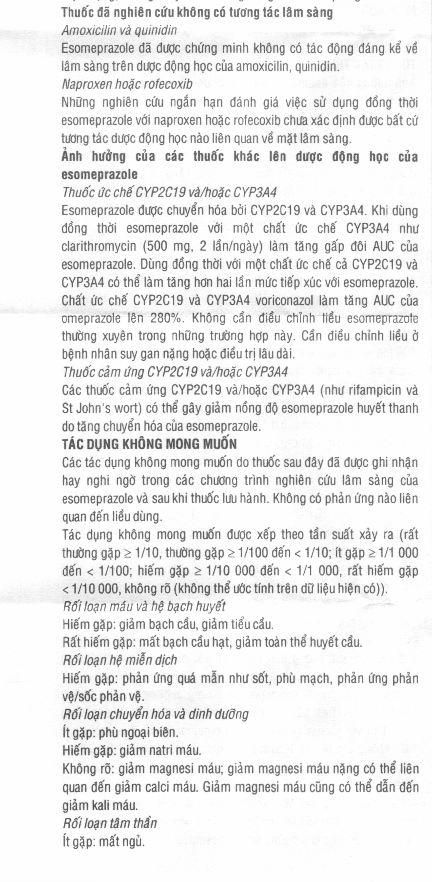 Esomeprazole Stada 40mg phòng và trị viêm loét dạ dày tá tràng (2 vỉ x 10 viên) - 10
