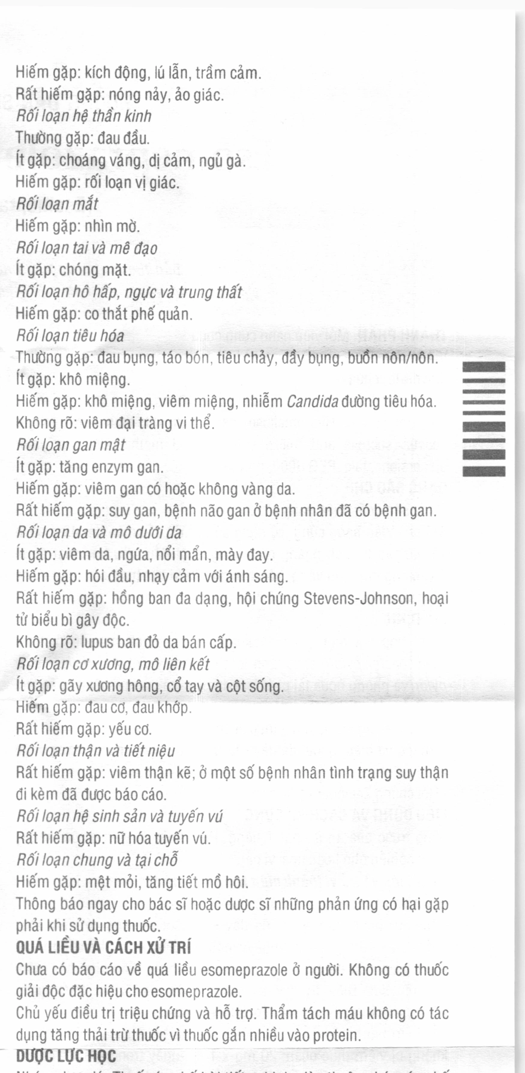 Esomeprazole Stada 40mg phòng và trị viêm loét dạ dày tá tràng (2 vỉ x 10 viên) - 11