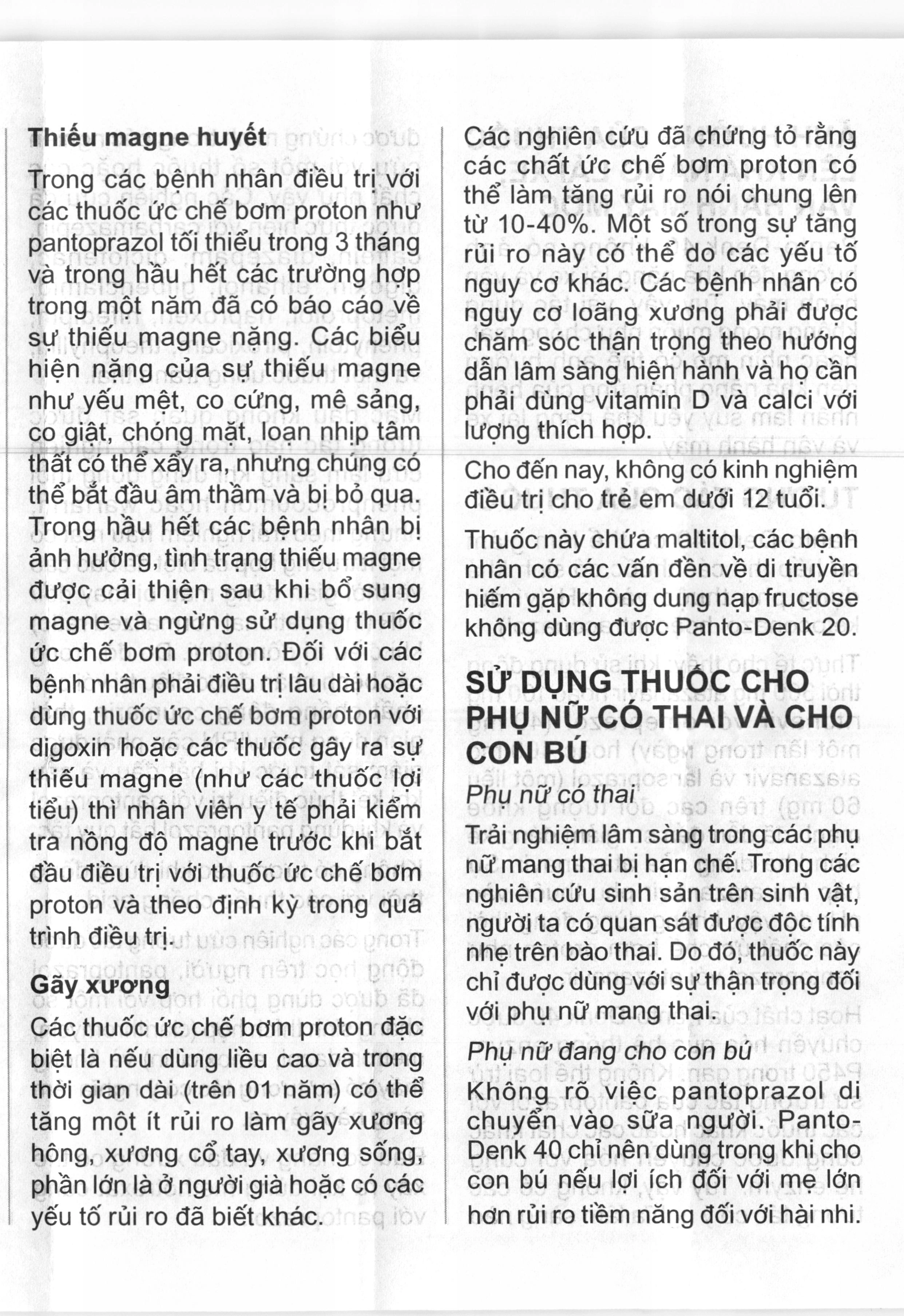 Panto-Denk 40 trị trào ngược dạ dày, thực quản (2 vỉ x 14 viên) - 6