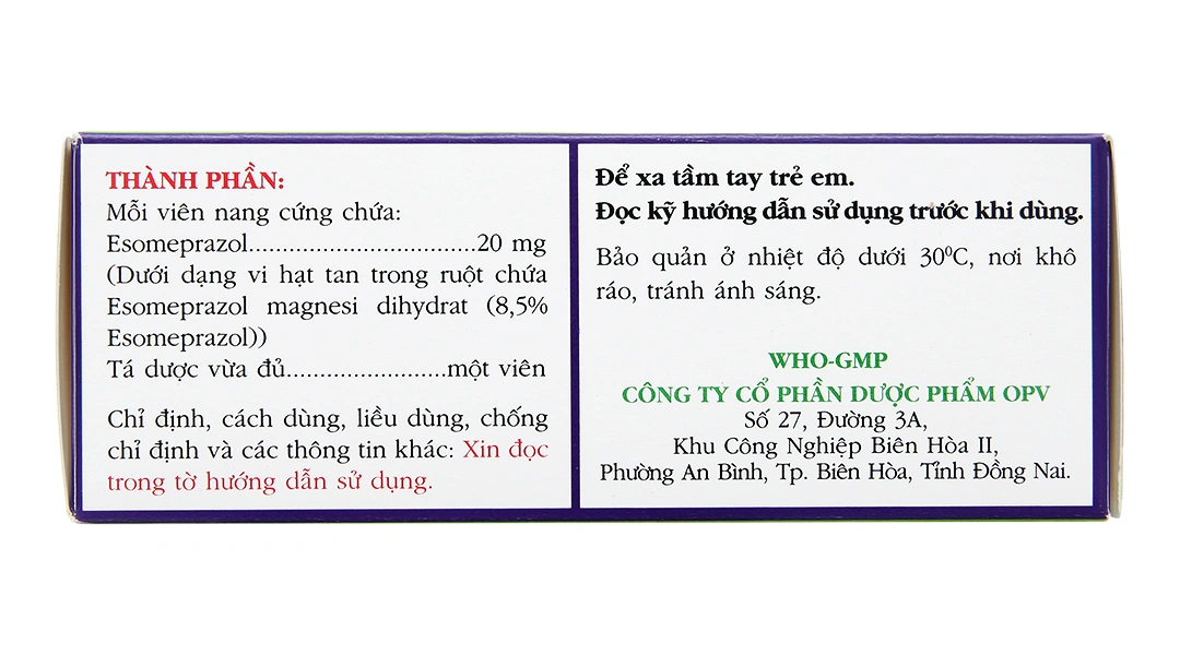 AmePrazol 20 trị viêm xước dạ dày, trào ngược dạ dày thực quản (5 vỉ x 6 viên) - 3