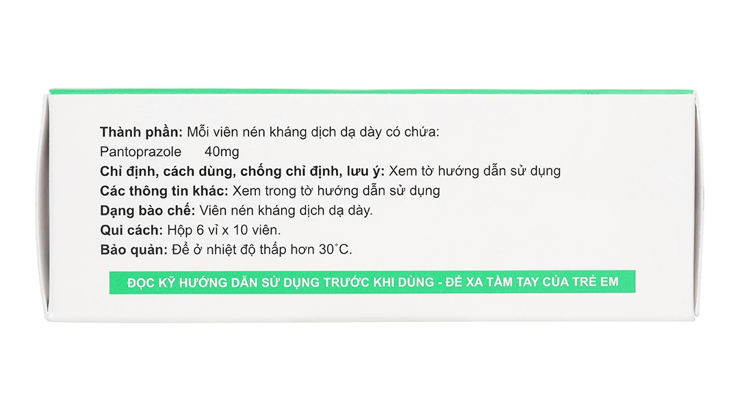 Redbama 40mg trị viêm loét dạ dày tá tràng (6 vỉ x 10 viên) - 3