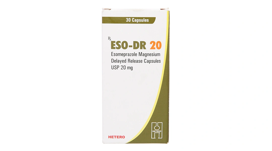 Eso-Dr 20 trị trào ngược dạ dày, thực quản lọ 30 viên - 1