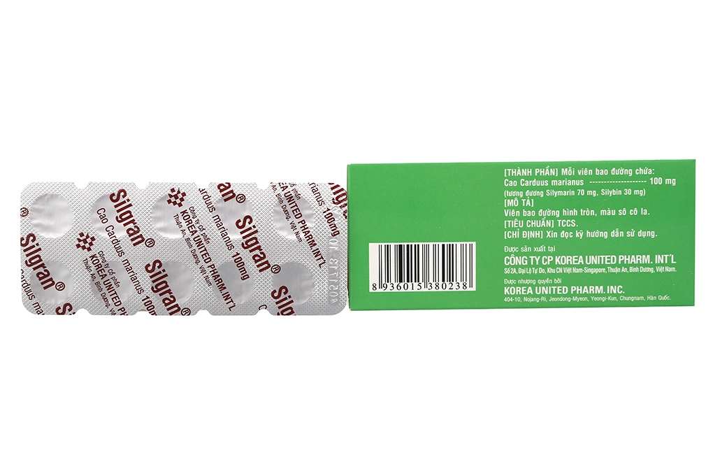 Silgran hỗ trợ trị bệnh lý về gan (10 vỉ x 10 viên) - 1