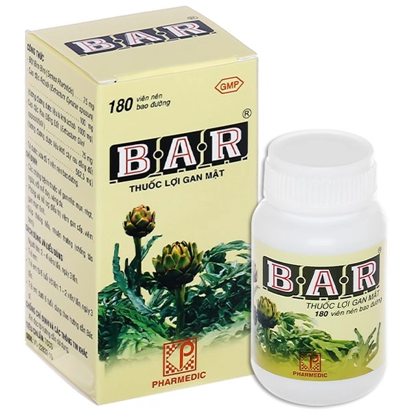 Bar hỗ trợ bệnh lý về gan, nhuận tràng