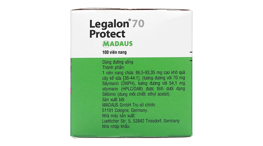 Legalon 70 Protect hỗ trợ trị bệnh viêm gan, xơ gan (10 vỉ x 10 viên) - 2