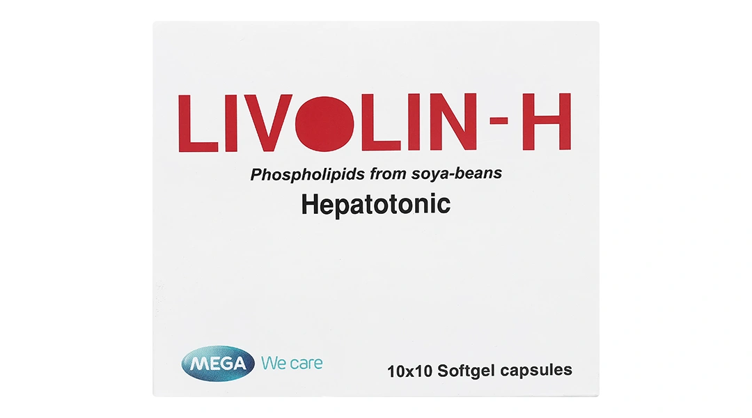 Livolin-H 300mg hỗ trợ trị bệnh lý về gan (10 vỉ x 10 viên) - 1