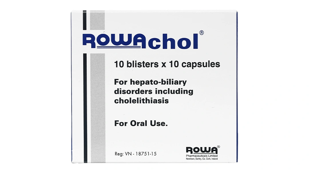 Rowachol điều trị làm tan sỏi mật (10 vỉ x 10 viên) - 1